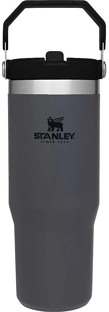 Termo Stanley Classic The IceFlow Flip Straw Tumbler 887ml - Charcoal (70-23870-001)